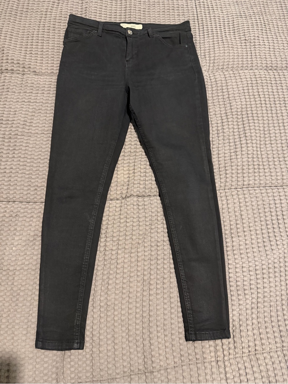 Topshop Black Skinny Jeans